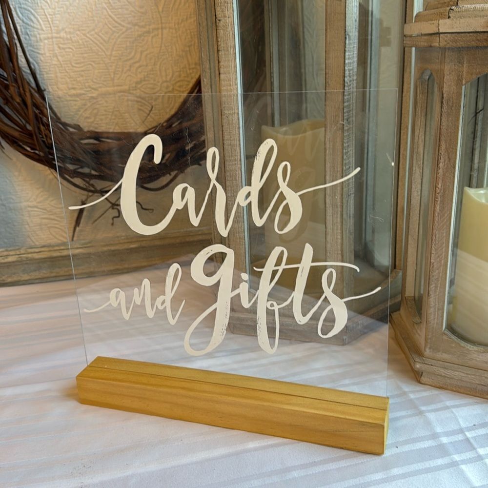 Cards & Gifts Sign